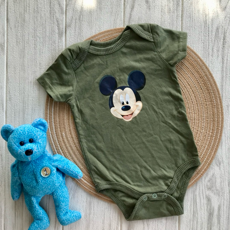 Disney Character Baby Onesies Mickey Mouse Toy Story Baby Onesie Shopee Philippines