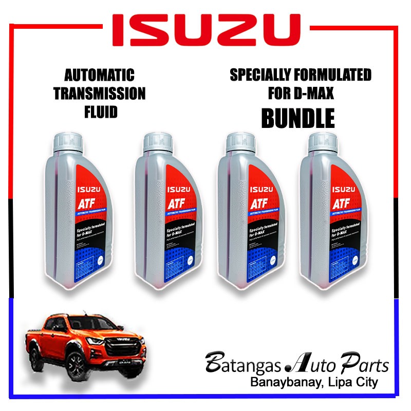 ISUZU AUTOMATIC TRANSMISSION FLUID (ATF) SPECIAL FORMULATED FOR DMAX  (BUNDLE) | Shopee Philippines