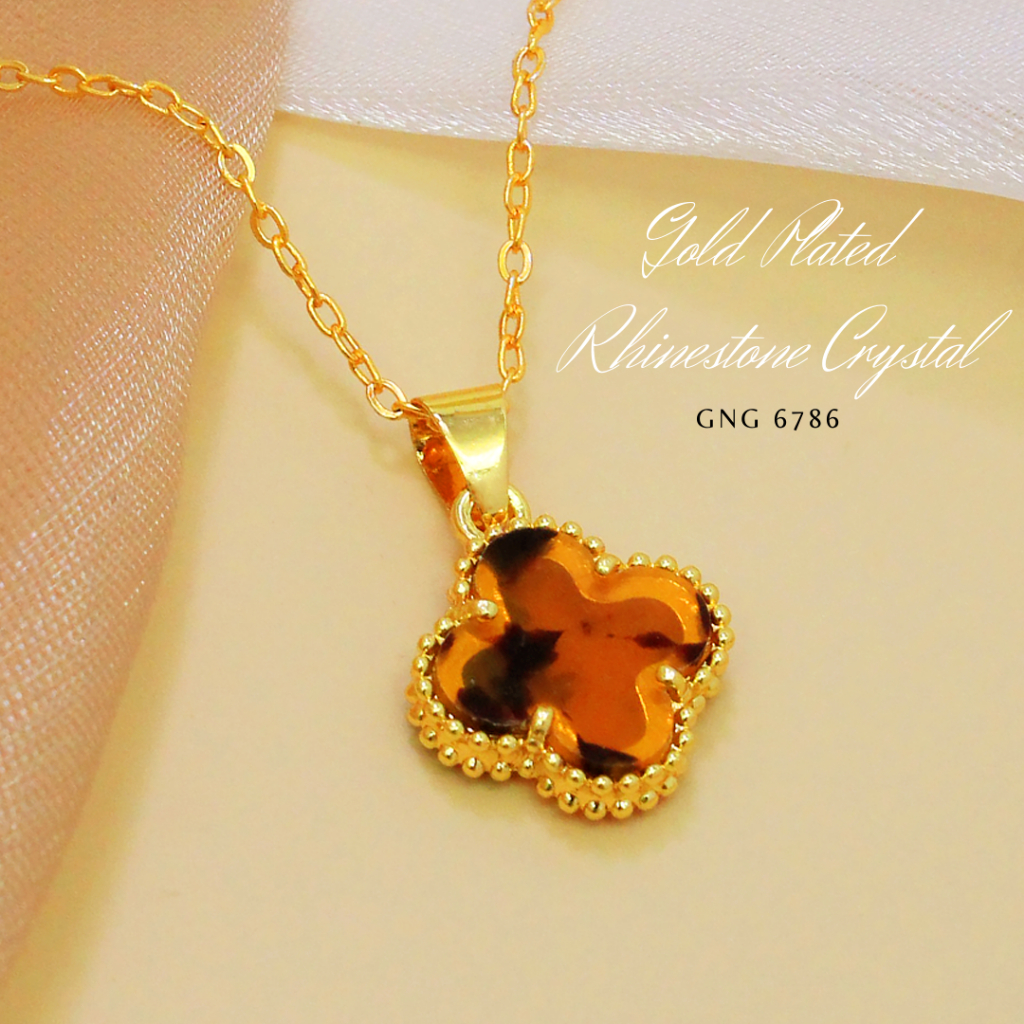 GnG 】Jewelry Elegant Cross Design Rhinestones Pendant Good Quality