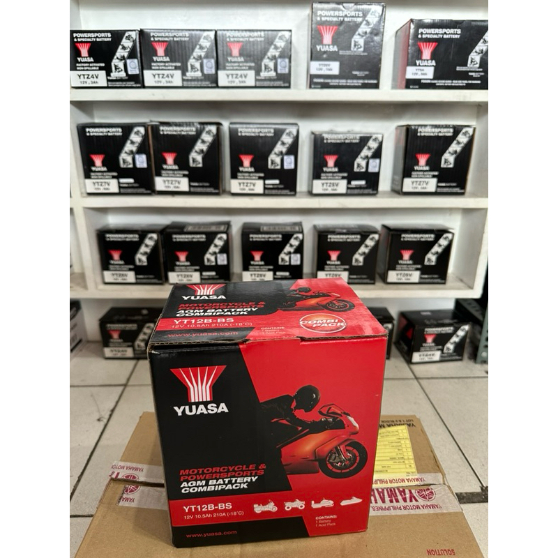 Batterie Moto FULBAT GEL FT12B-4 / YT12B-BS 12V 10,5Ah 210A - Prête à L'Emploi Et Sans Entretien