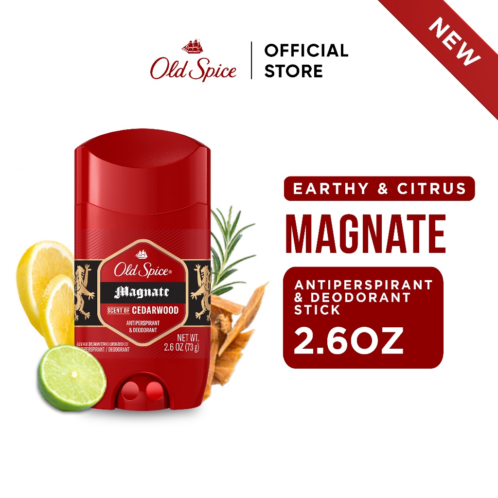 Old Spice Anti Perspirant Deodorant Roll On Invisible Solid Magnate Deo ...