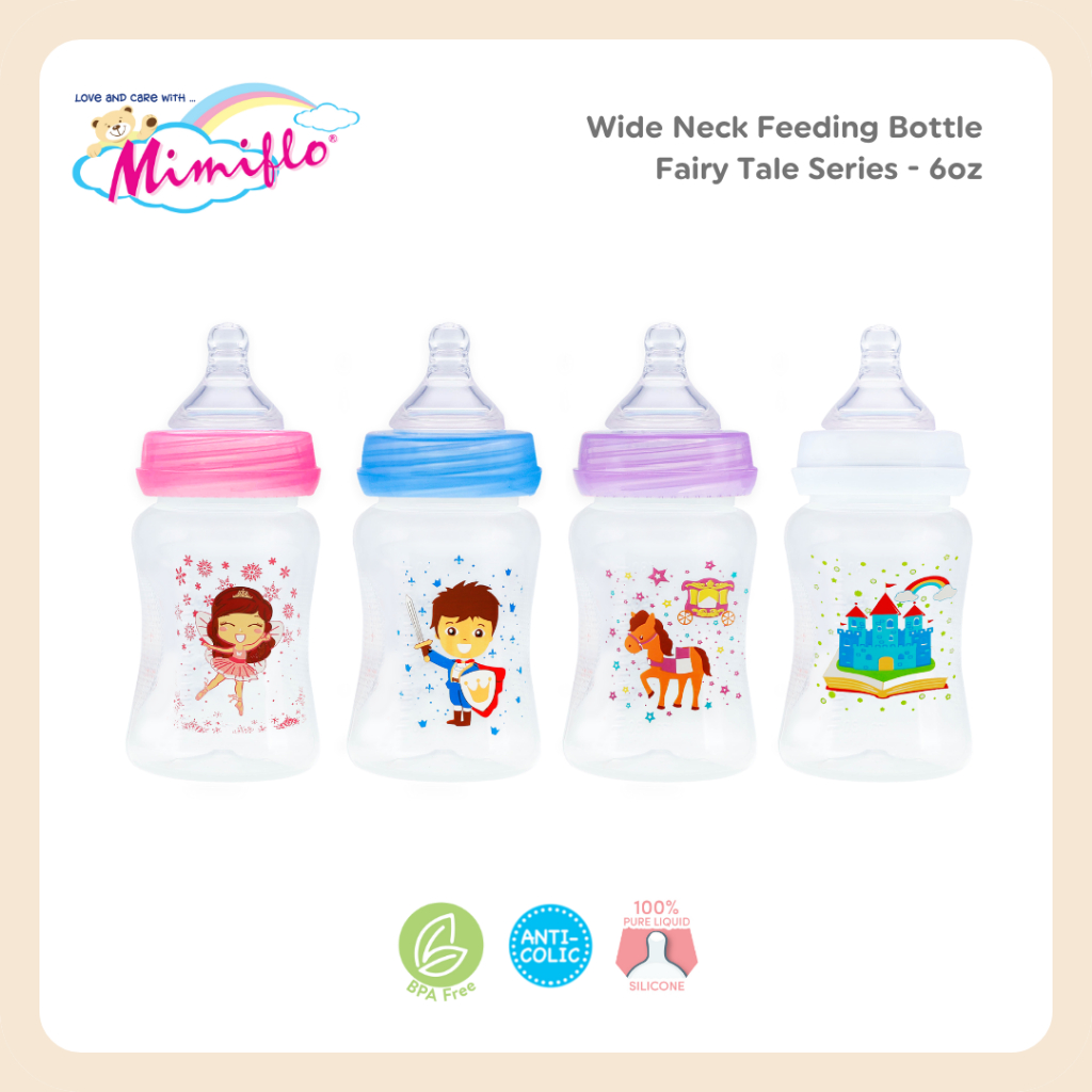 Mimiflo wide fashion neck bottle