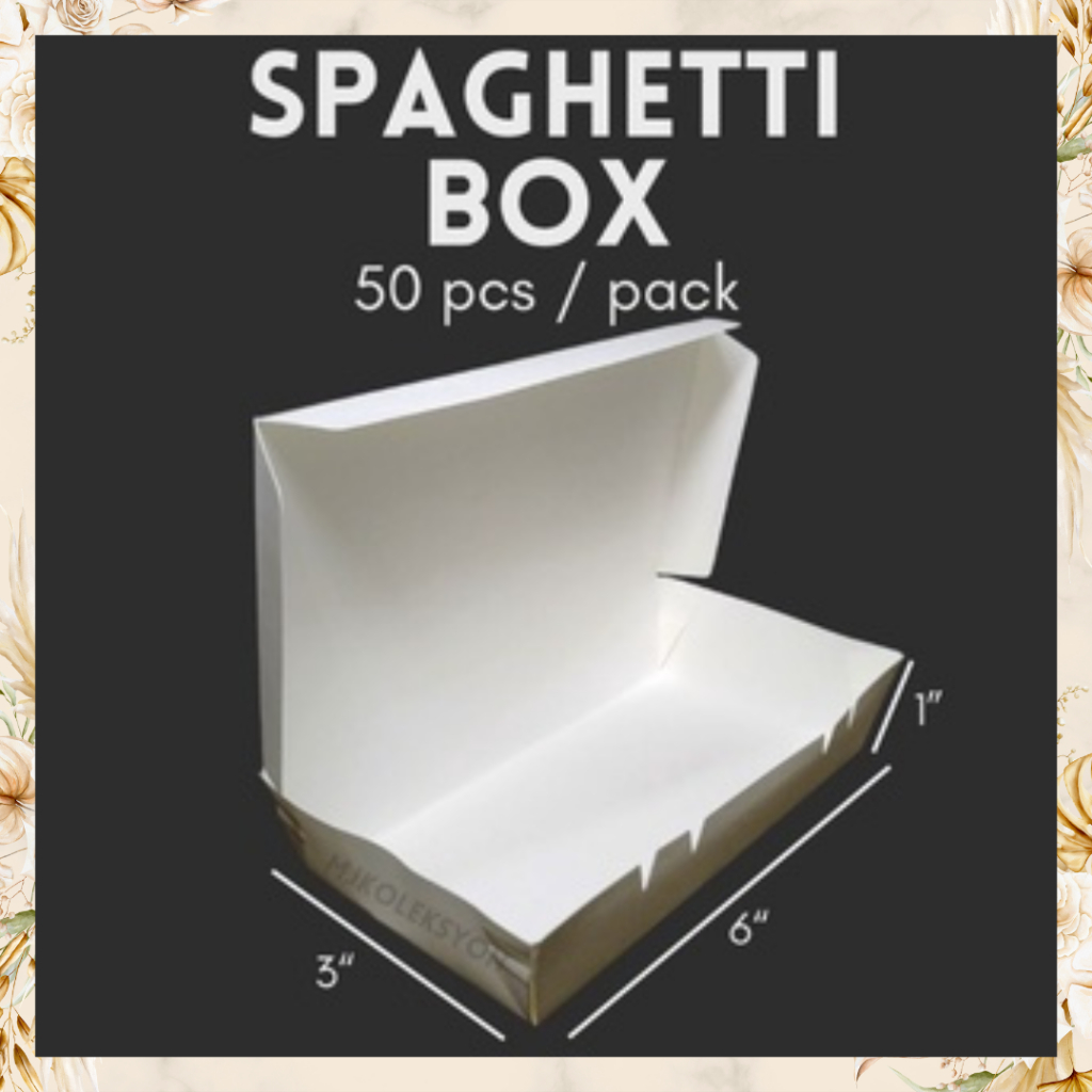 50pcs Spaghetti Box for your Business | Shopee Philippines