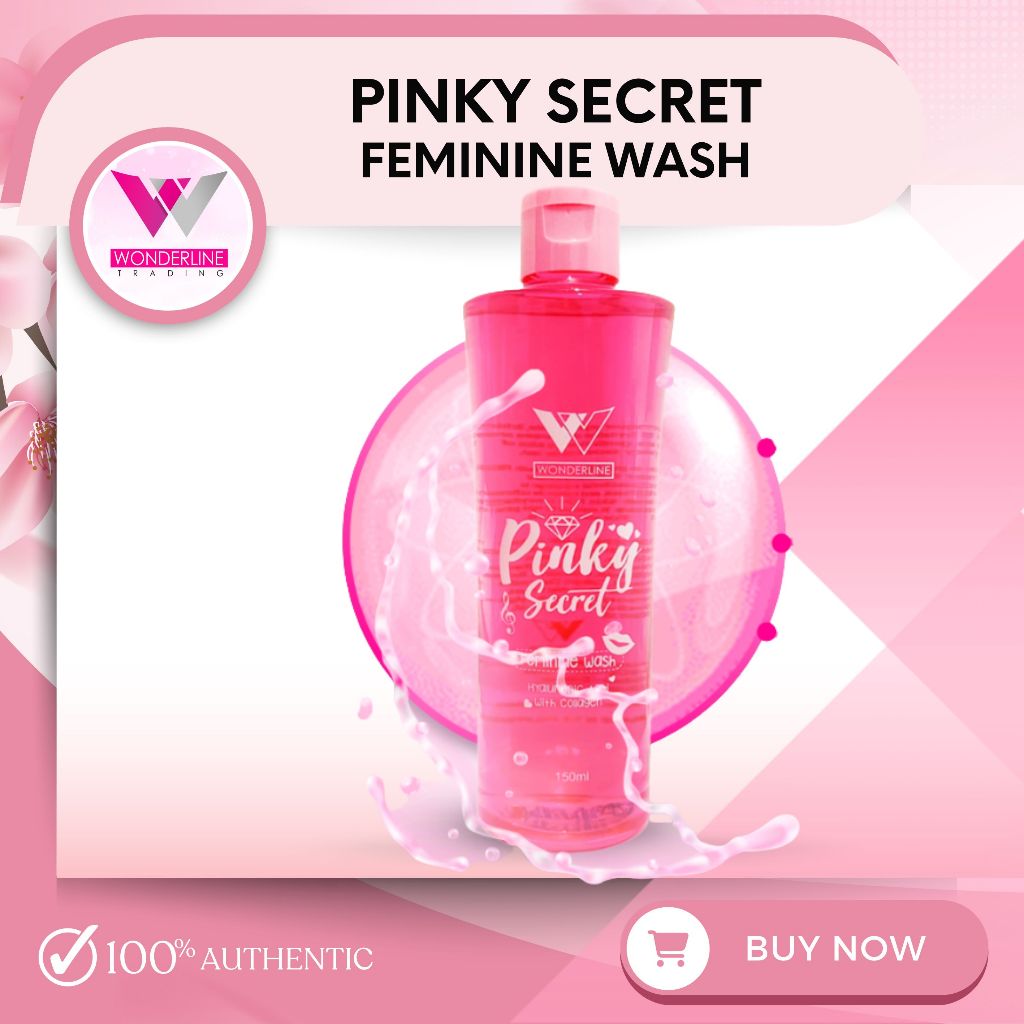 Wonderline Pinky Secret Feminine Wash 150ml Original Shopee Philippines