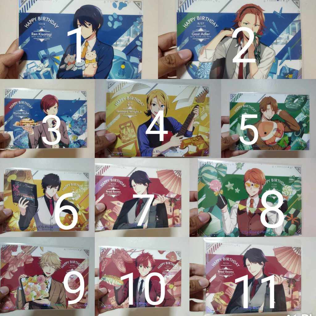 Helios Rising Heroes Birthday Card with Plastic Case Official | Shopee ...