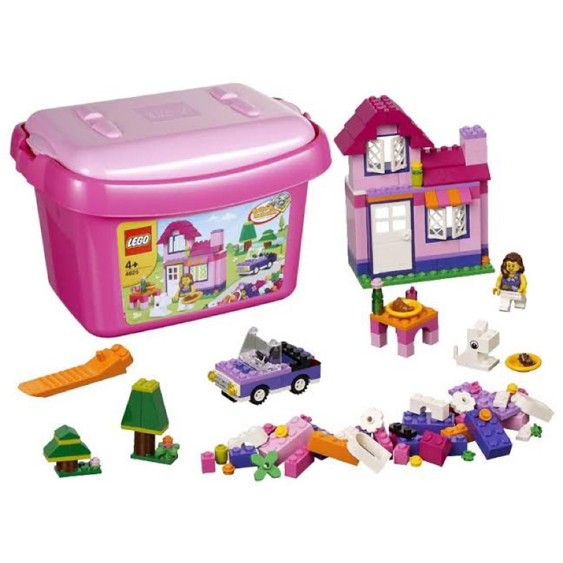 Lego PInk Brick set girls 4625 COMPLETE set | Shopee Philippines