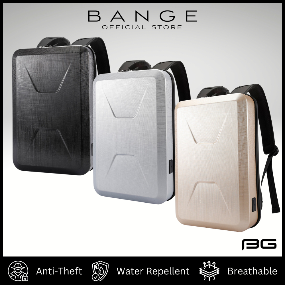 2839 BANGE Premium Quality Bag Backpack Anti Theft YKK Zipper