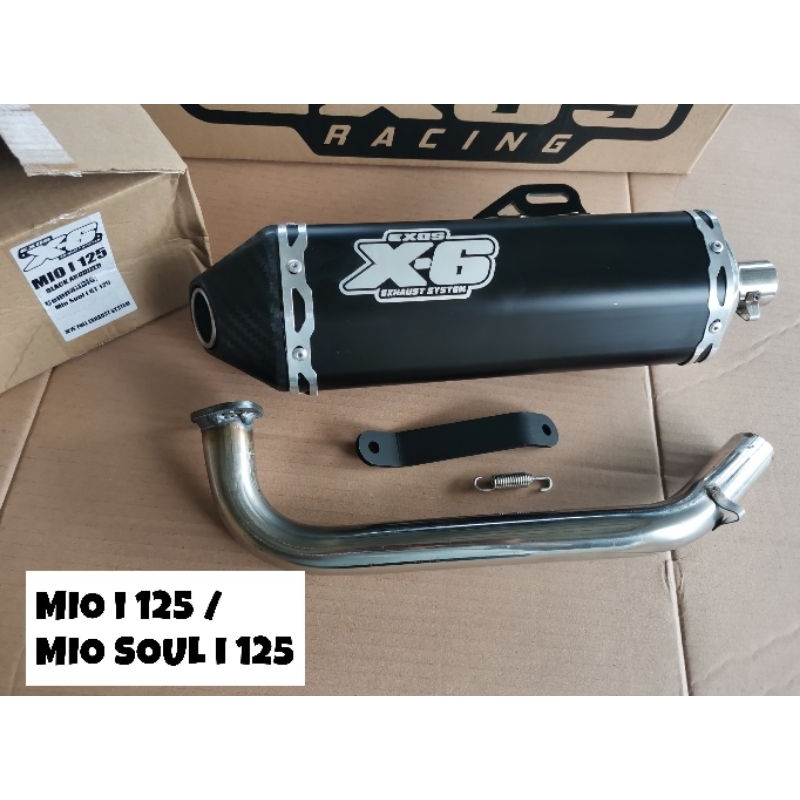 Mio I 125 Soul I 125 Exos Racing X6 New Design White Shopee Philippines 7025