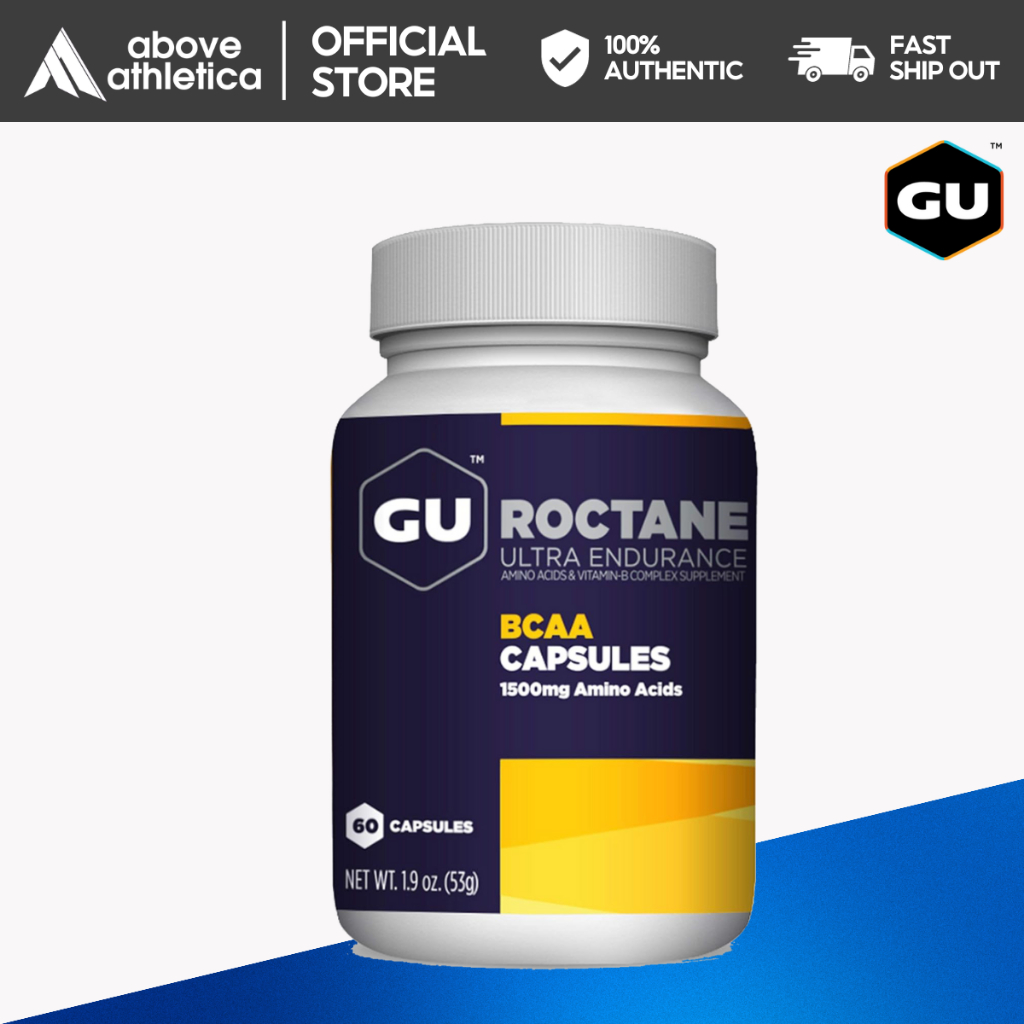 GU Energy Roctane Ultra Endurance BCAA 60 Capsules of Branch Chain