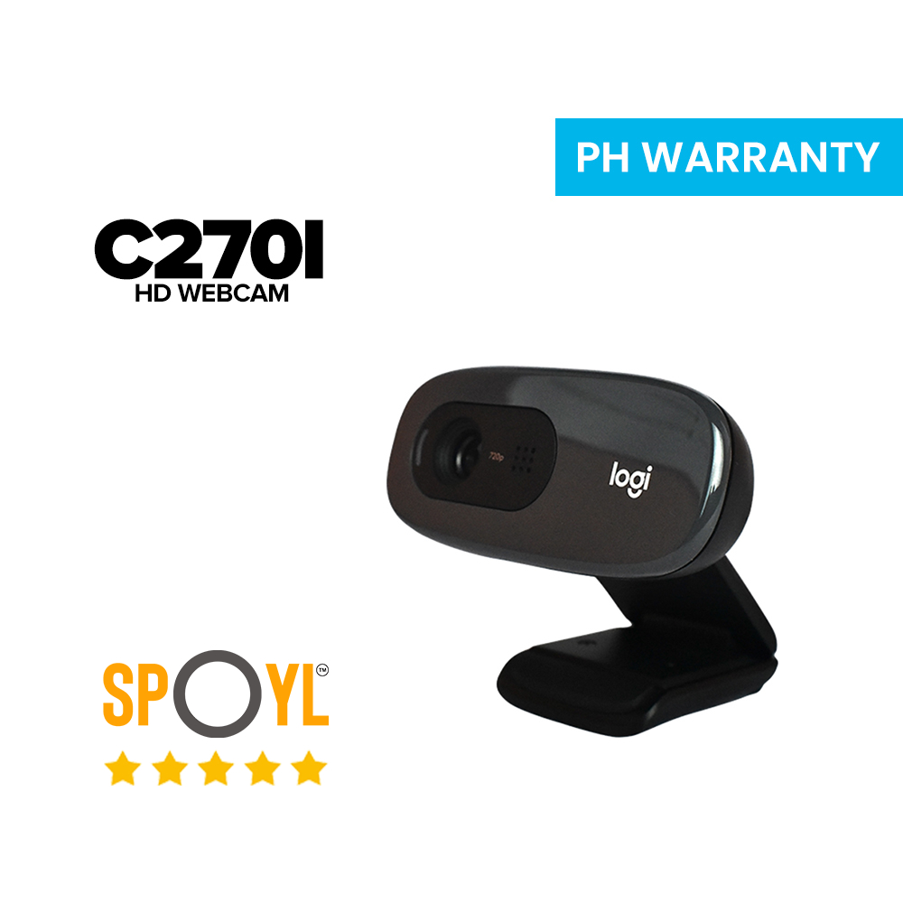 Logitech C270I / C270 IPTV HD Webcam C270 (Black) - Spoyl Store ...