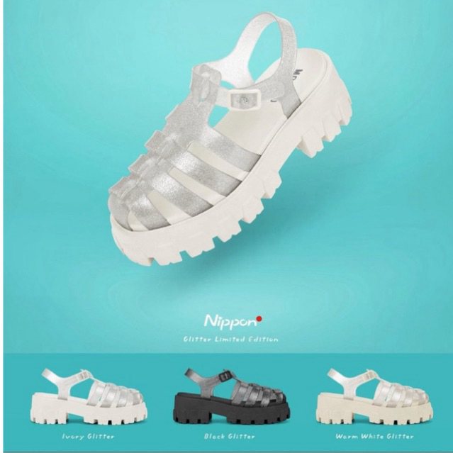 Monobo Nippon Glitters Platform Sandals | Shopee Philippines