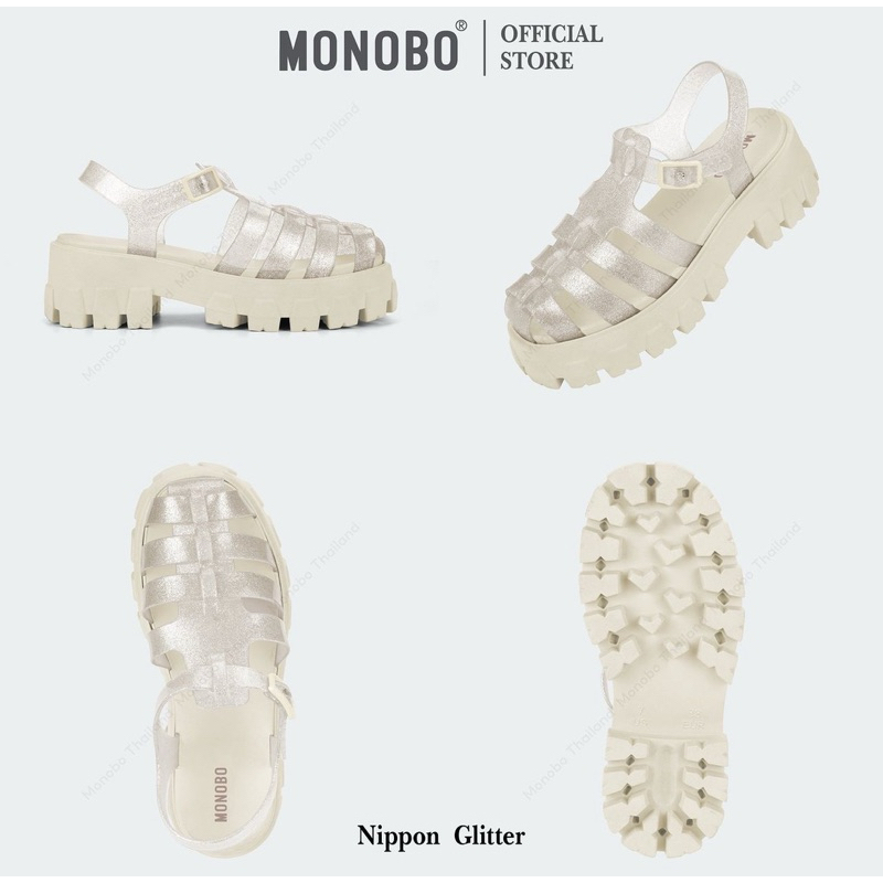 Monobo Nippon Glitters Platform Sandals | Shopee Philippines