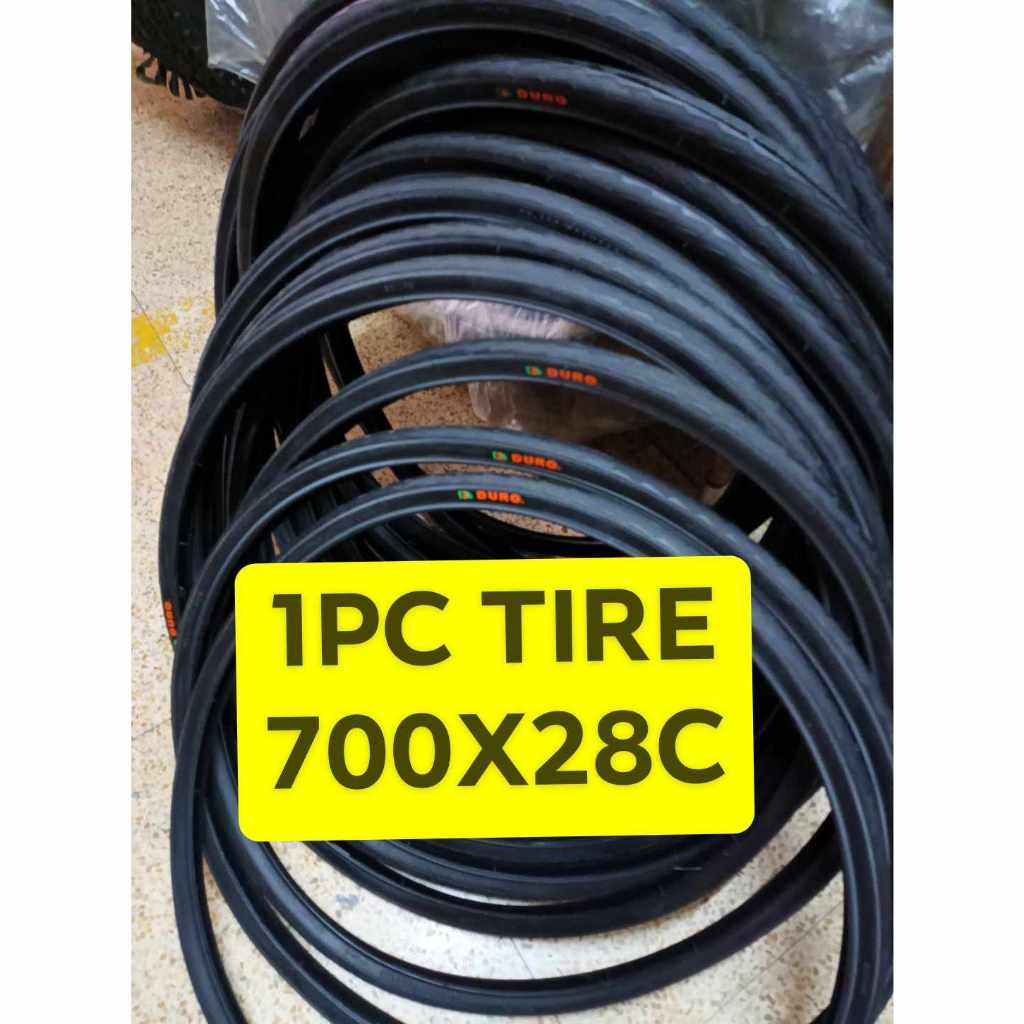 DURO 700X28C TIRE 700X28C EXTERIOR 700CX28 BIKE TIRE NICE QUALITY ACTUAL PHOTO BEST PRICE Shopee Philippines