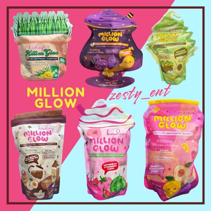 Million Glow Japan Premium Japanese Drink by Kimsdiary | Shopee Philippines