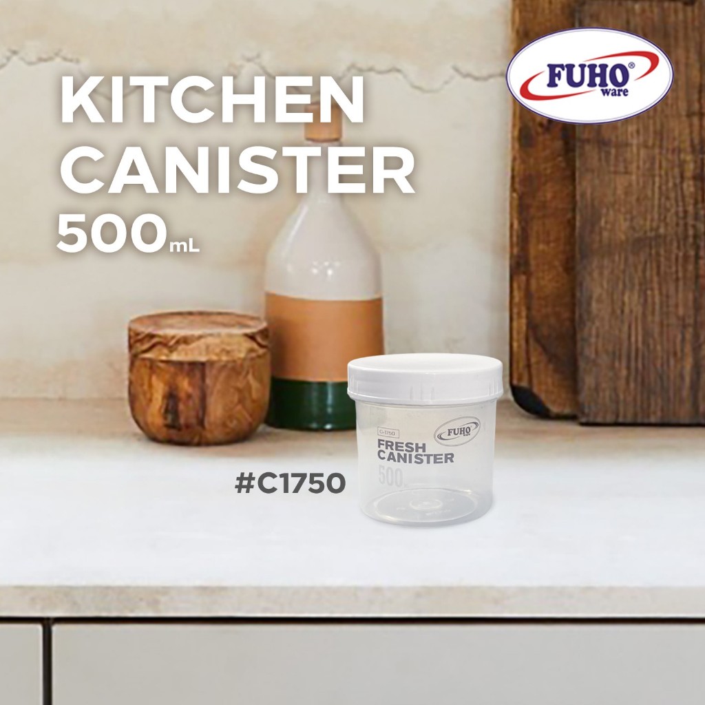 FUHO 5pcs 500ml Canister Stackable Mayo Jar, C1750 Container Storage
