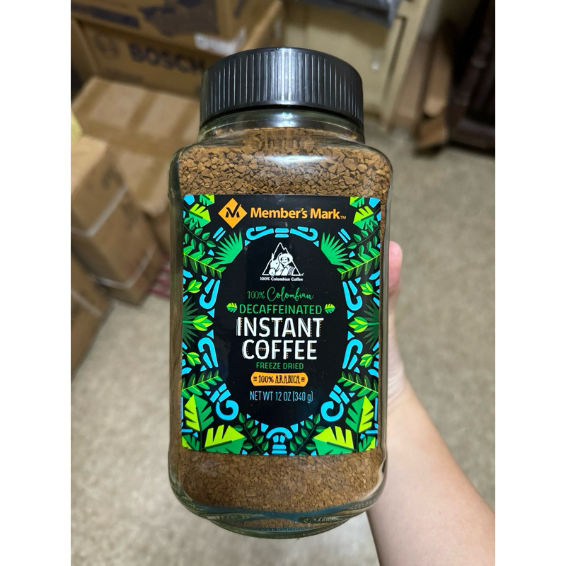 member’s mark 100 colombian decaffeinated instant coffee (340g) Shopee Philippines