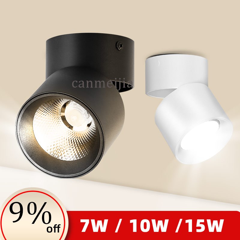 Foldable Downlight 3Colors Pin Light Ceiling Lamp Surface Mounted