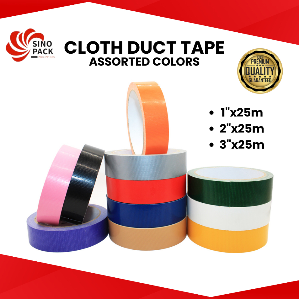 CLOTH DUCT TAPE (25M / 50M) – Tolsen Tools Philippines