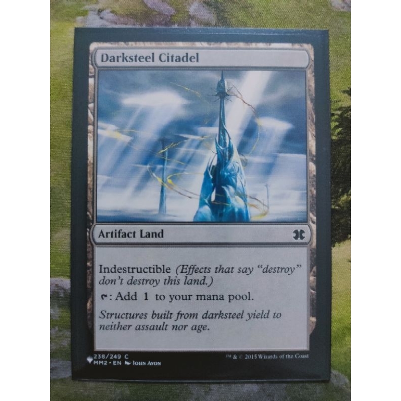 Roccaforte Di Darksteel - Magic 2015 - MTG Print - Foto 10