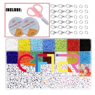 5000Pcs Beads Kit DIY acrylic letter bead set for Name Bracelets