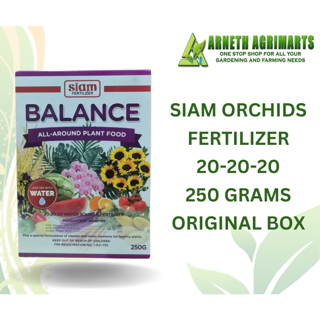 SIAM BALANCE ALL PURPOSE FERTILIZER WATER SOLUBLE PLANT FOOD (202020