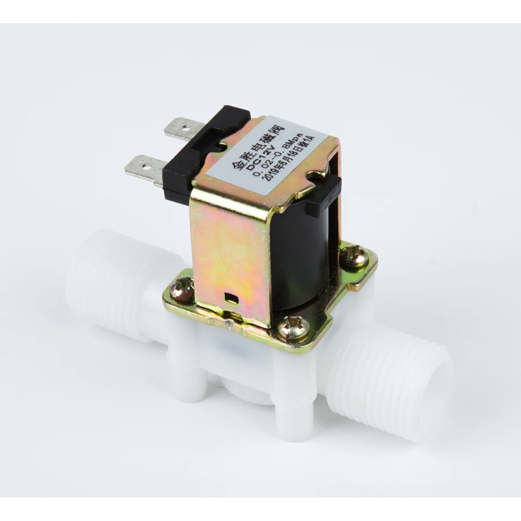 Solenoid Water Valve 1/2" Plastic Normally Open Closed For Arduino