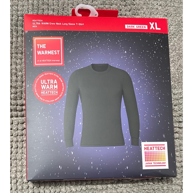 UNIQLO HEATTECH Ultra Warm Crew Neck Long-Sleeve T-Shirt XS-4XL