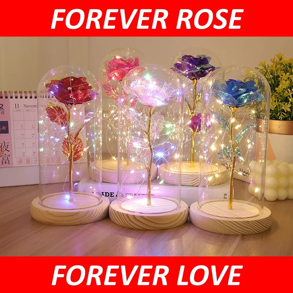Enchanted Galaxy Rose Eternal 24K Gold Foil Flower | Shopee Philippines