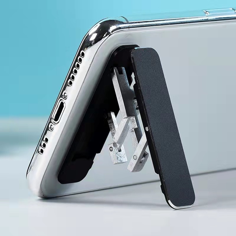 Aluminum Folding Cellphone Back Sticker Holder Universal Invisible 360 ...