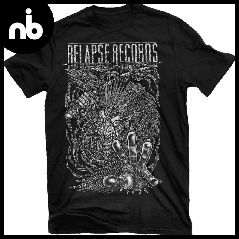 Official Merch - Relapse Records Sugi T-Shirt *Please refer to the ...