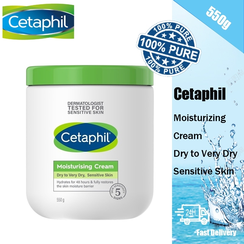 Cetaphil Moisturizer Cream For Face And Body Moisturizing Suitable For Dry And Sensitive Skin