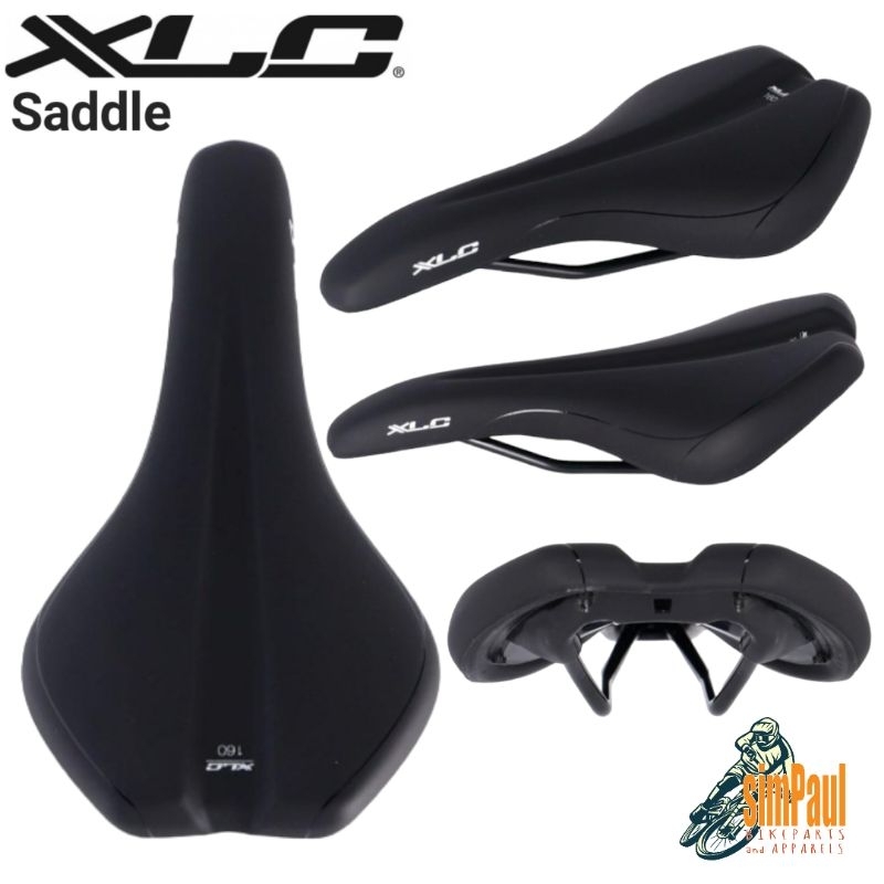 Sella XLC Sportline SA-S06 Per MTB - 275x135mm, Nero/Bianco - Comfort E Stile