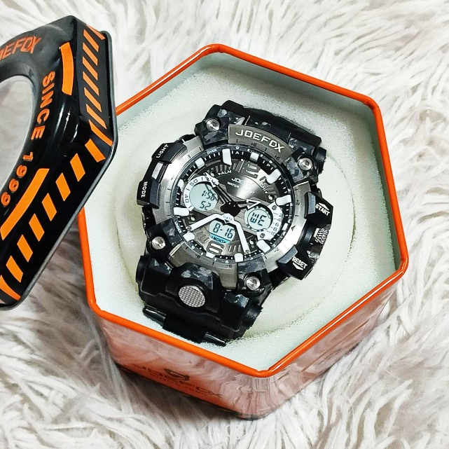 Top Seller JoeFox Full Stainless Actual Pic Water Resist Shock Proof Sports Watch Non Tarnish Shopee Philippines