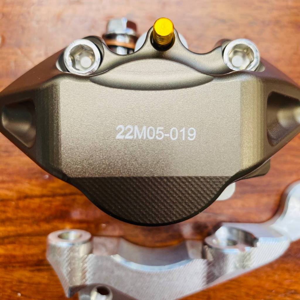Ck TURTLE BACK Caliper with QR Alloy bracket For Wave125 | Shopee ...