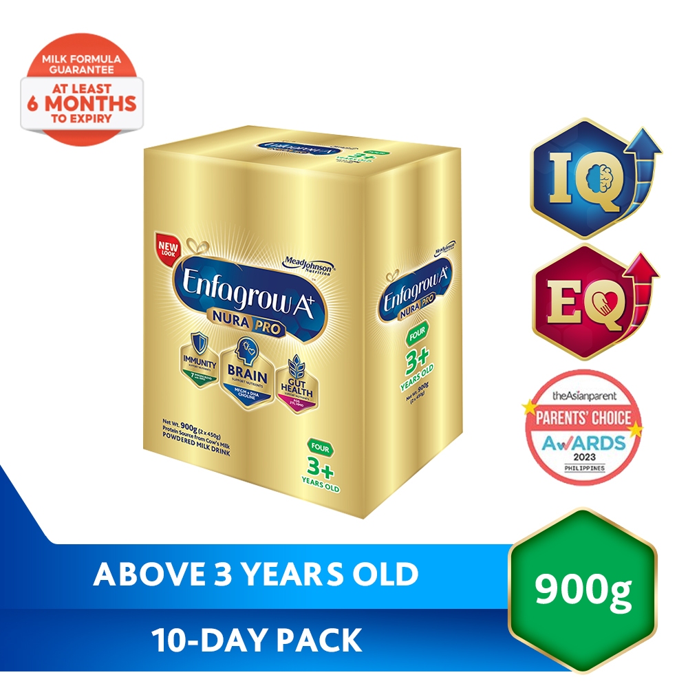 Enfagrow A+ Four Nurapro Powdered Milk Drink for Kids Above 3 Years Old ...