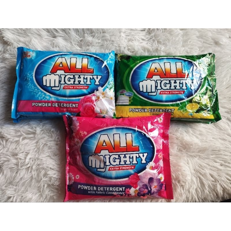 [1 kL ] All mighty Detergent powder | Shopee Philippines
