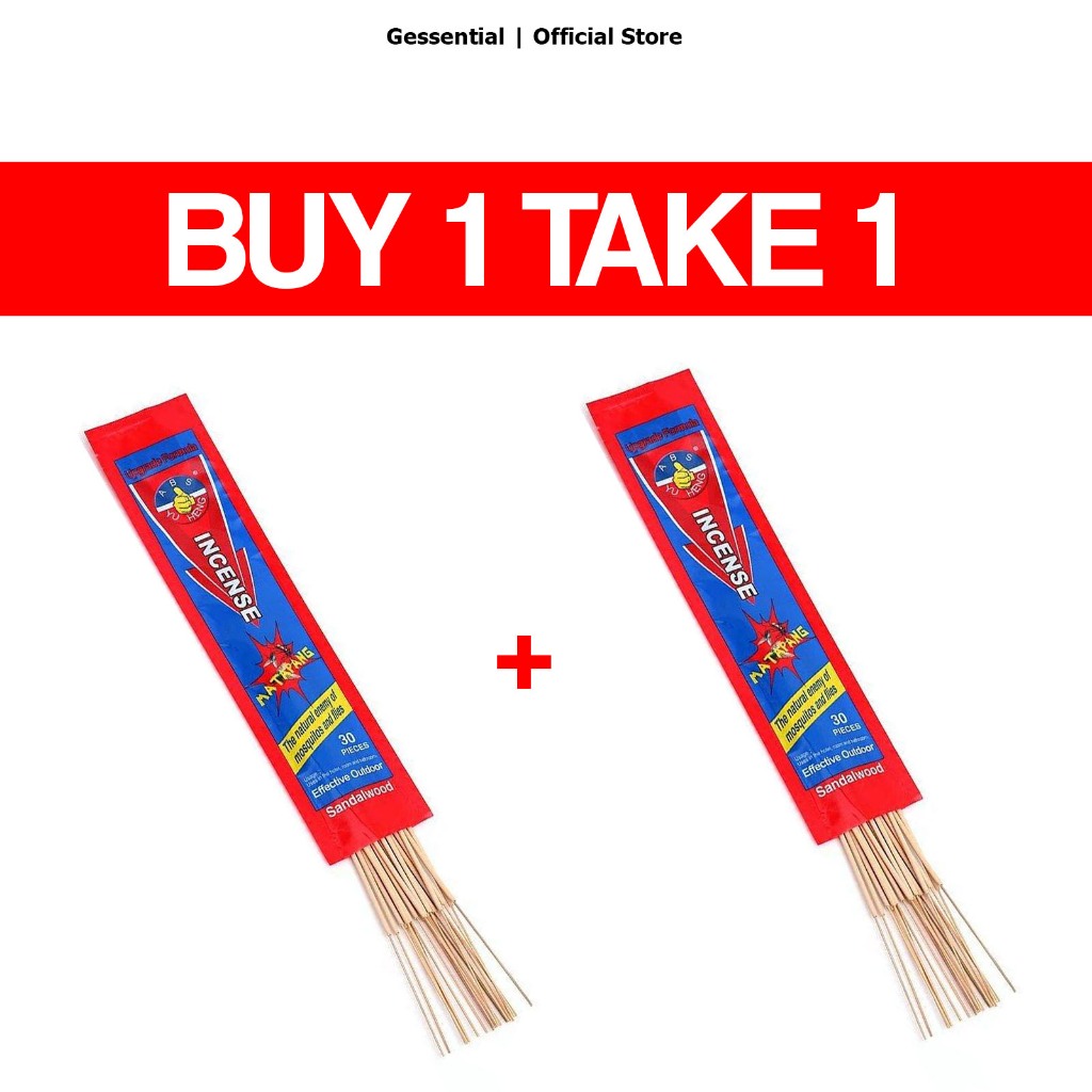 BUY 1 TAKE 1 Anti Dengue Mosquito Incense 30 sticks Sandalwood Kill