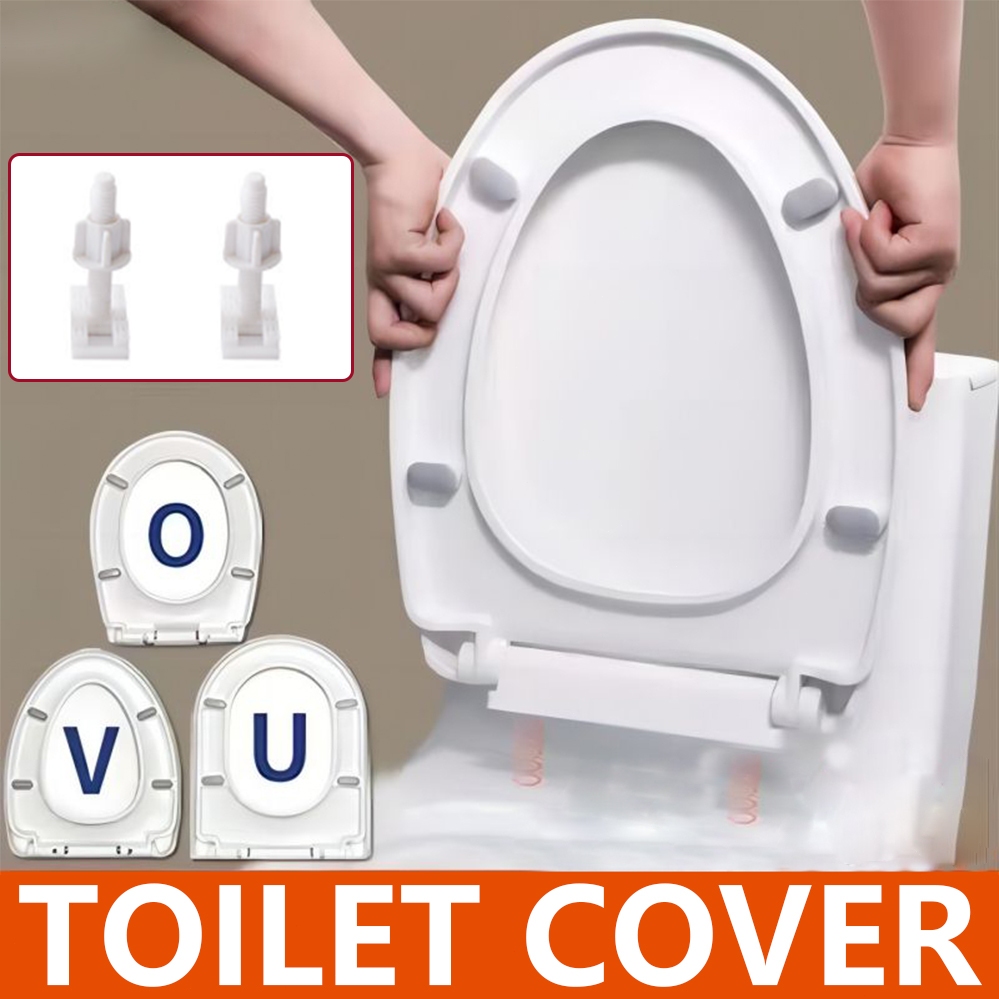 V Type Toilet Bowl Cover Set Bathroon Toilet Toilet Bowl Seats Cover