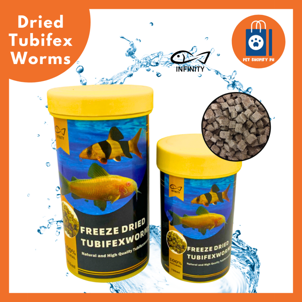 Fish Food  Freeze Dried Tubifex Worms. 