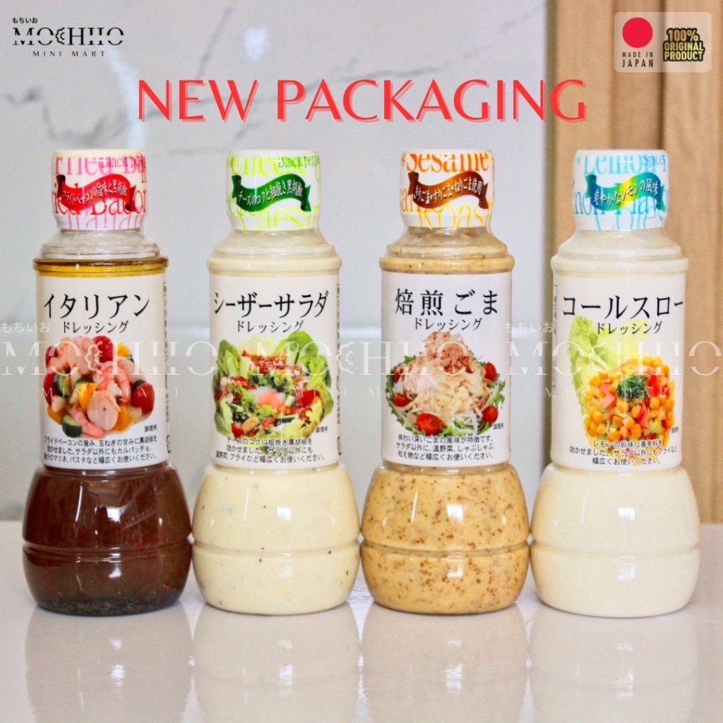 Japanese Salad Dressing (Sesame,Coleslaw,Thousand,Italian,Caesar)300ml