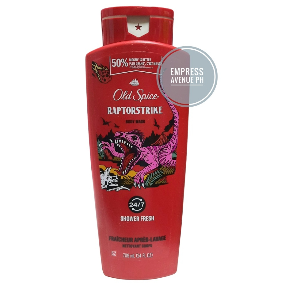 Old Spice RaptorStrike Body Wash, 24/7 Shower Fresh 709ml (24 oz ...