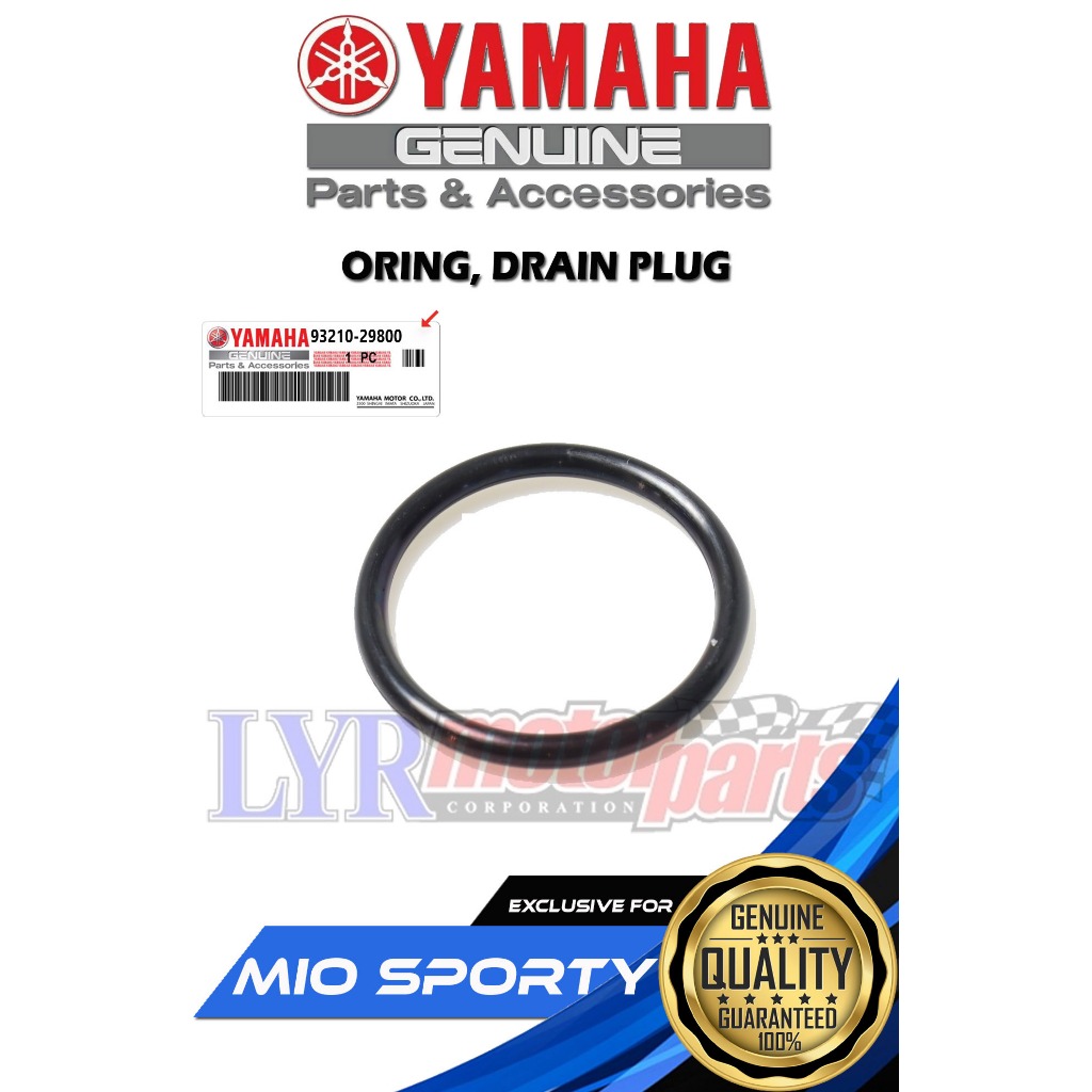 Yamaha Genuine Oring Drain Plug For Mio Sporty