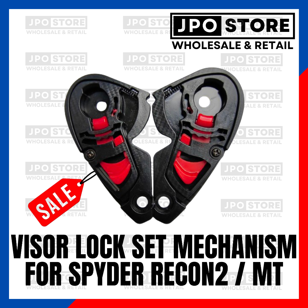 Visor Lock Set Mechanism for RECON2 MT ZEBRA 838 RXR 691A Full Face Helmet Shopee Philippines