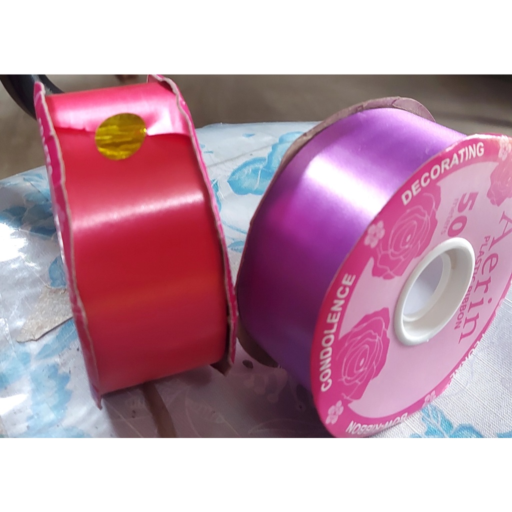 ON HAND Aerin Plastic Ribbon 1.5 inch 4cm 50 meters 54 yards