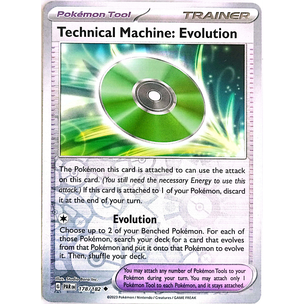 Pokemon TCG Technical Machine: Evolution 178/182 Paradox Rift | Shopee ...