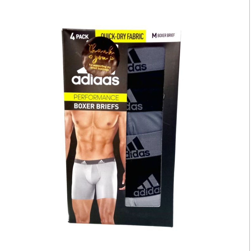 ADIDAS PERFORMANCE 4Boxer briefs(From USA) | Shopee Philippines