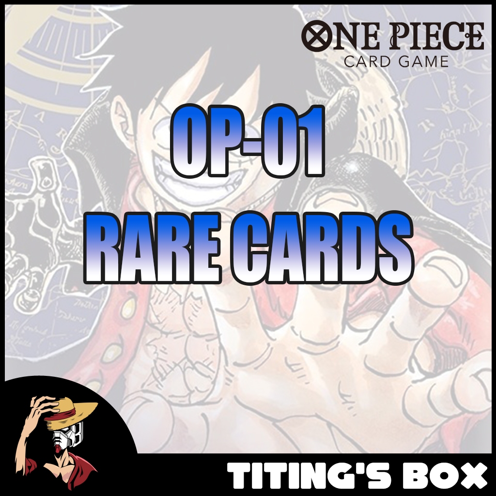 [JP] One Piece Card Game OP01 [R] Rare Cards - OP-01 Romance Dawn ...