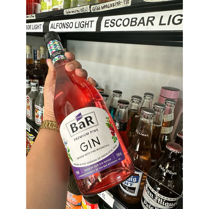 The Bar Pink Gin 700ML Shopee Philippines