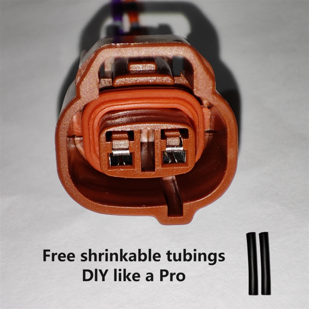 2 pins 61890033 ECT engine coolant temperature sensor socket for