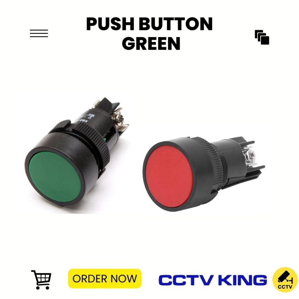 Push Button, Green Push Button, Red Push Button 22mm | Shopee Philippines